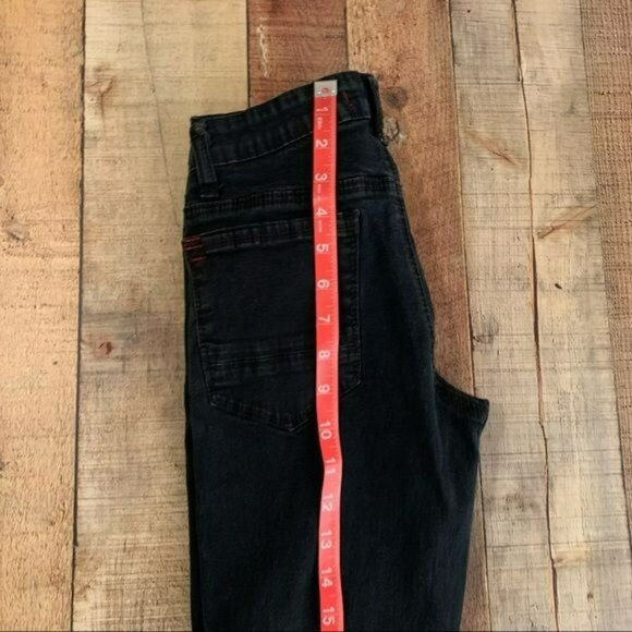 BDG roadie women's size 27 boot cut low rise denim jeans in black - Picture 4 of 13